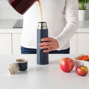 HALSA Steel Vacuum Flask (Blue)