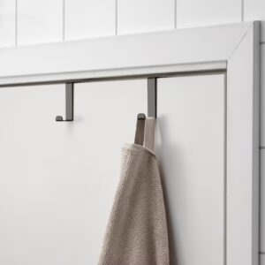 SKOGSVIKEN Hook for door (Set of 2)